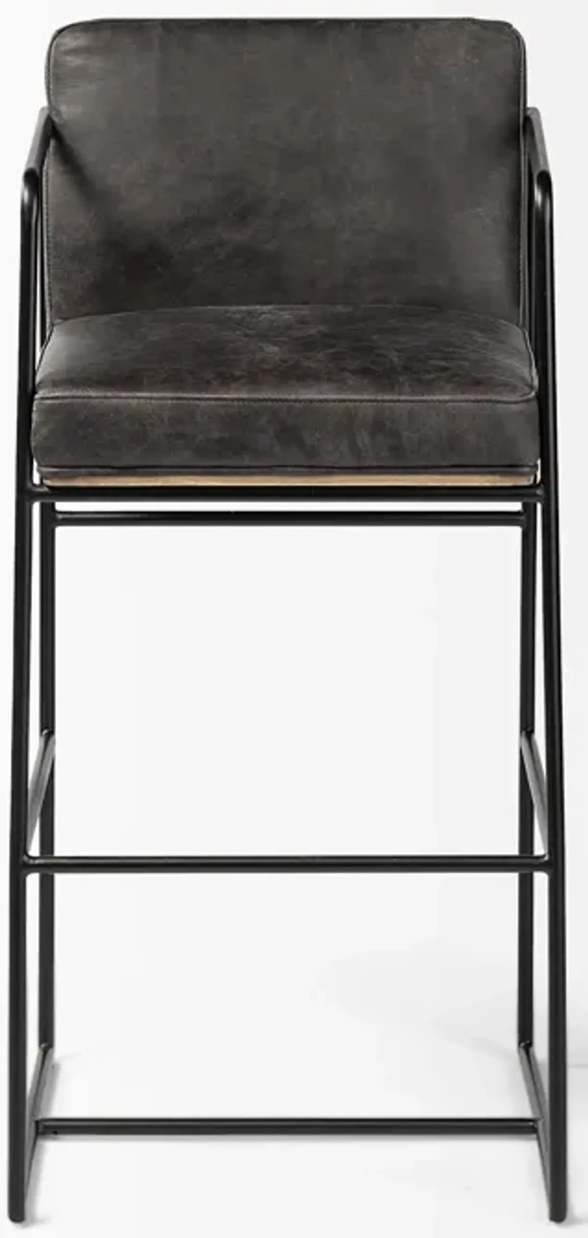 Stamford Leather Stool