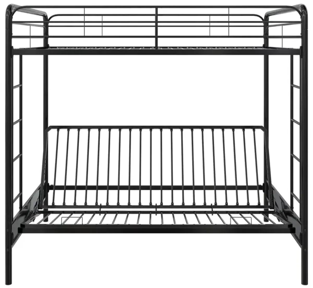 Sammie Full over Futon Metal Bunk Bed