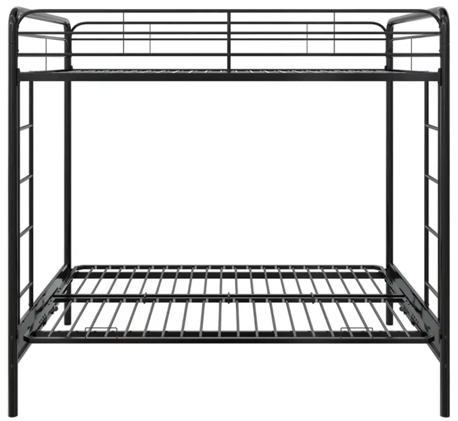 Sammie Full over Futon Metal Bunk Bed