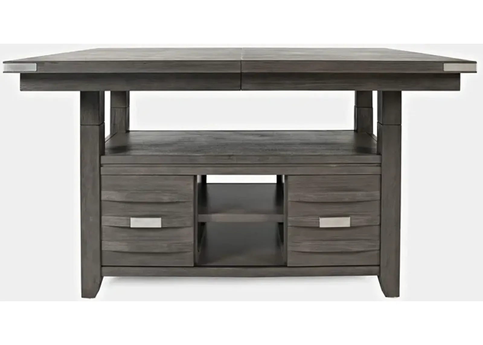 Altamonte Contemporary Rectangle Dining Table with Adjustable Height