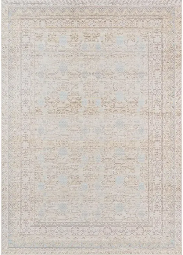Momeni Traditional Rectangle Area Rug, Blue, 2' X 3'