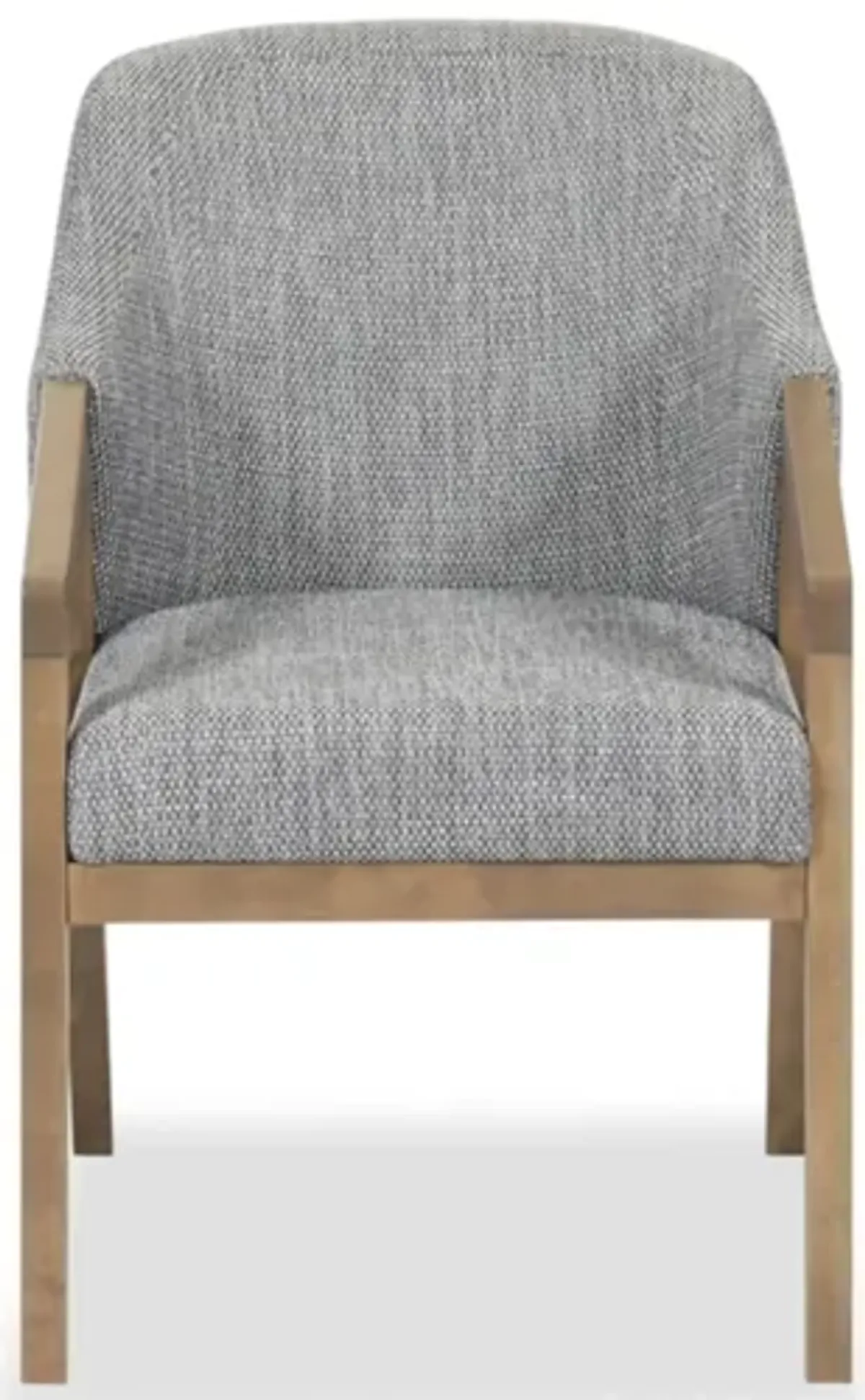 Modern High Back Dining Arm Chair