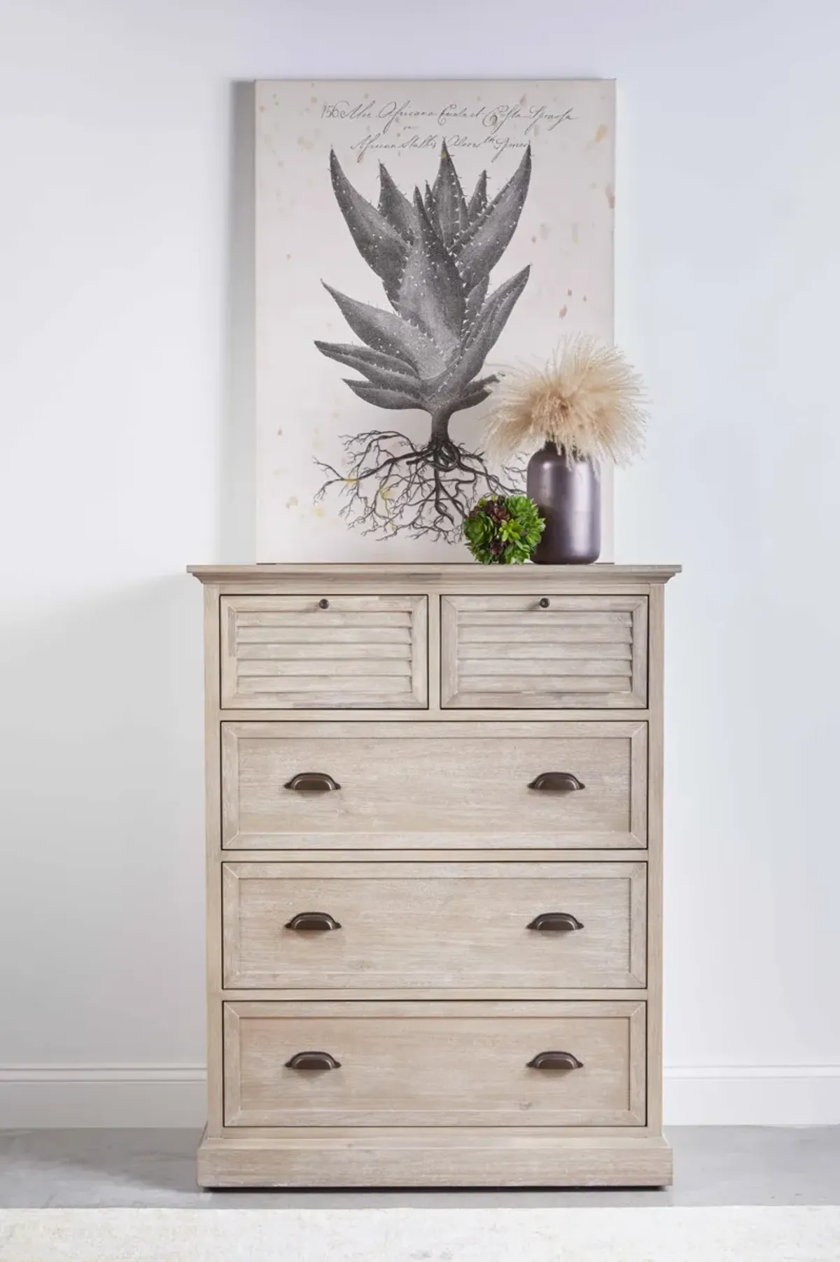 Eden 5-Drawer High Chest