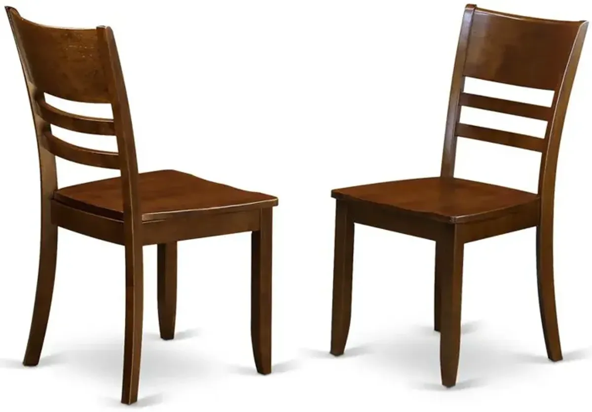 5  Pc  Dining  room  set  for  4-Dining  Table  with  Leaf  and  4  Kitchen  Chairs