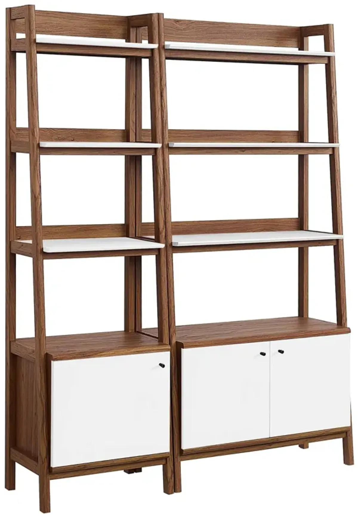 Bixby Wood Bookshelves - Set of 2