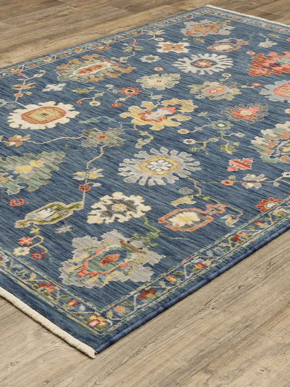 Lucca 2' x 6' Blue Rug