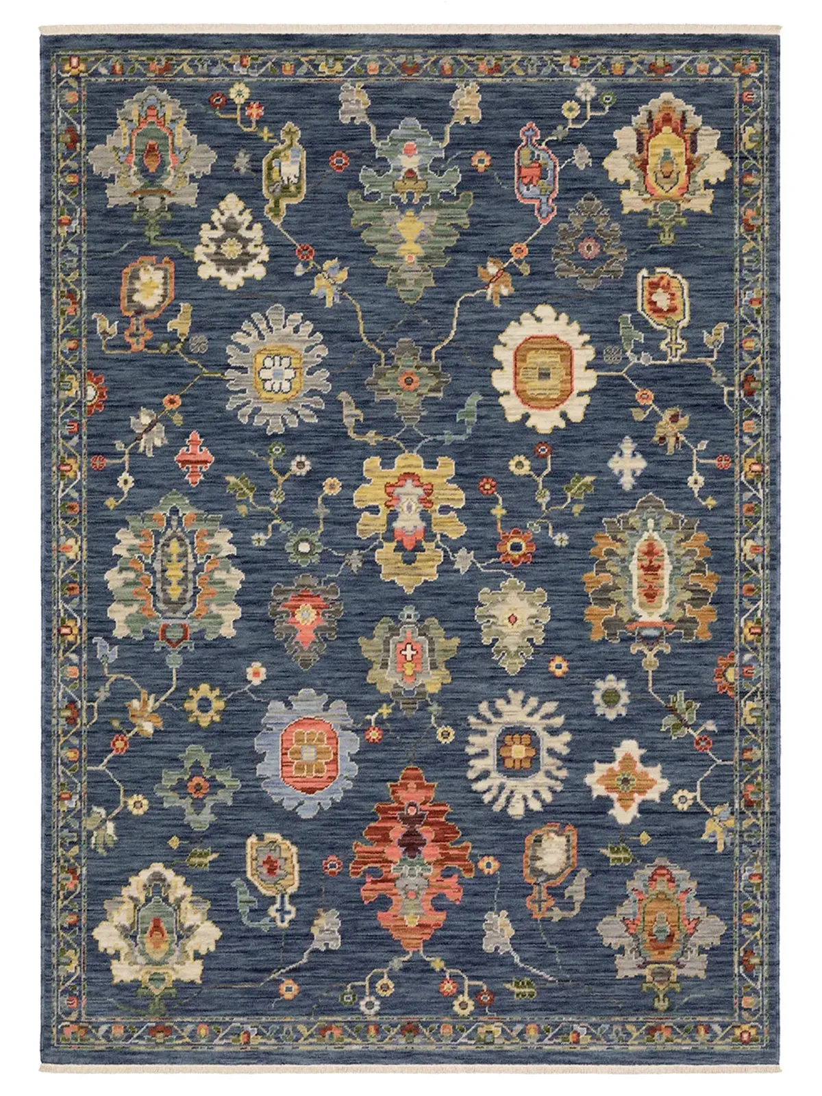 Lucca 2' x 6' Blue Rug