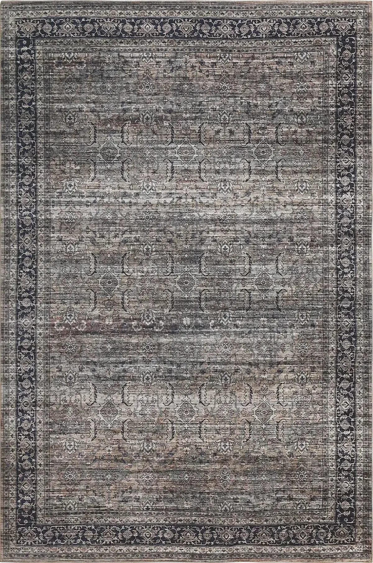 Emir Water-Repellent Transitional Persian Indoor Area Rug