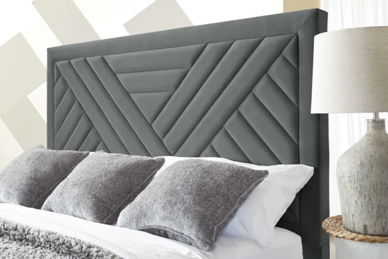 Omni Charcoal Queen Bed