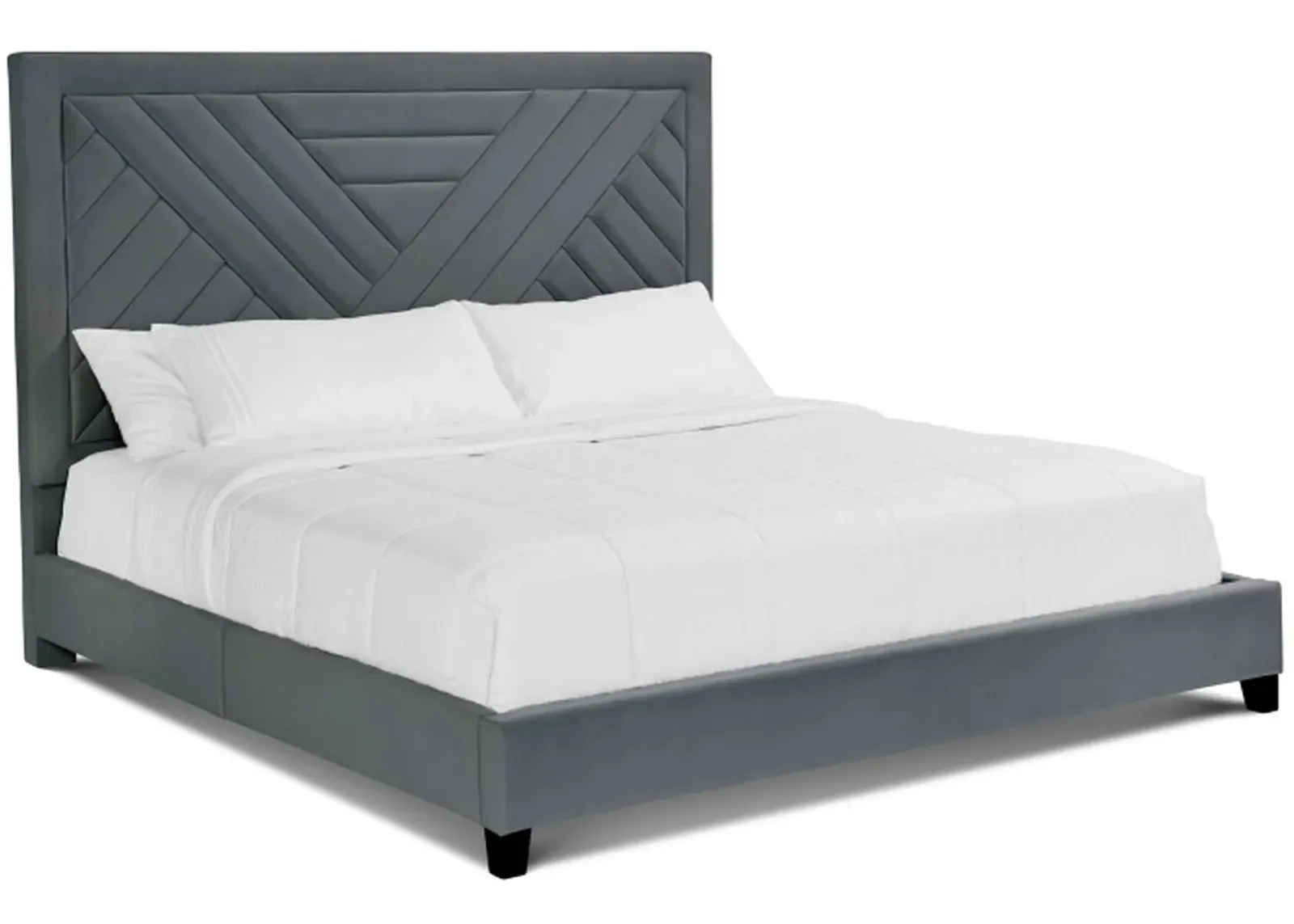 Omni Charcoal Queen Bed