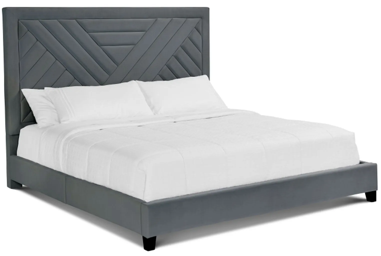 Omni Charcoal Queen Bed