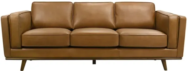 Ferre Tan Leather Sofa