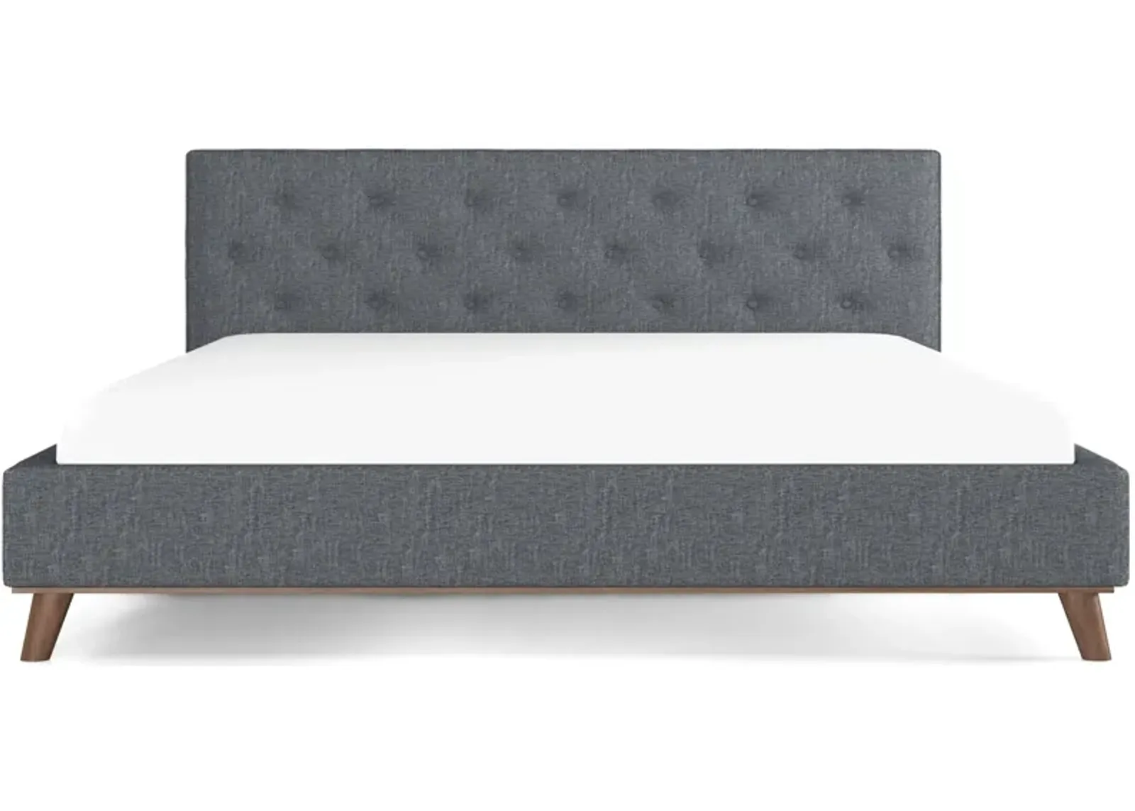 Ashton King Dark Grey Bed