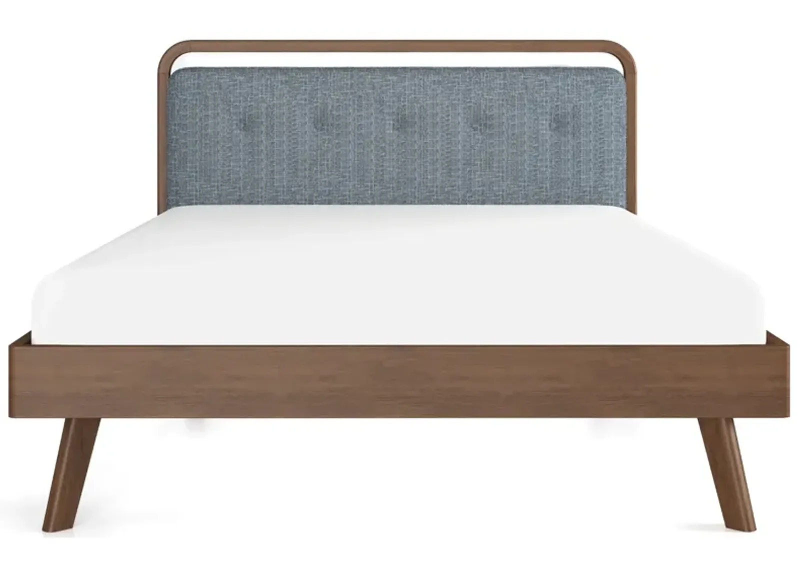 Modern Divani Wood Platform Bed (Queen)