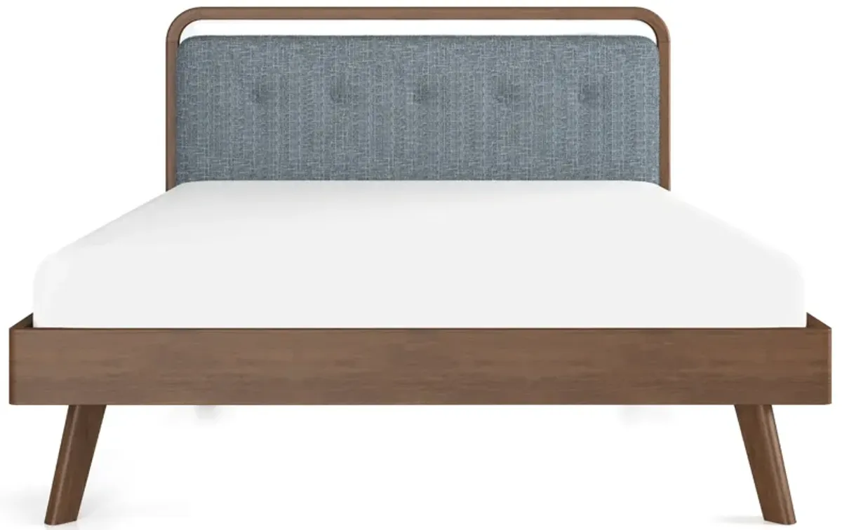 Modern Divani Wood Platform Bed (Queen)