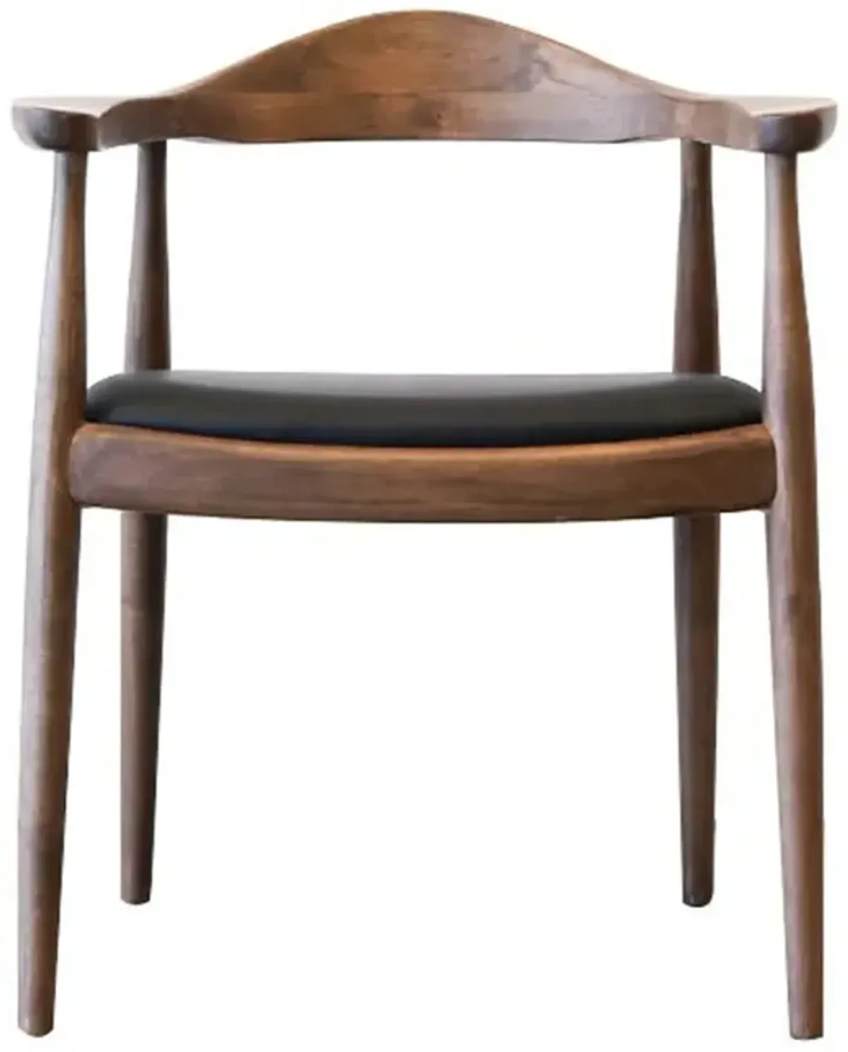 Freya Dining Chair(Black Vegan Leather