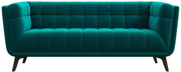 Kano 78" Teal Velvet Sofa