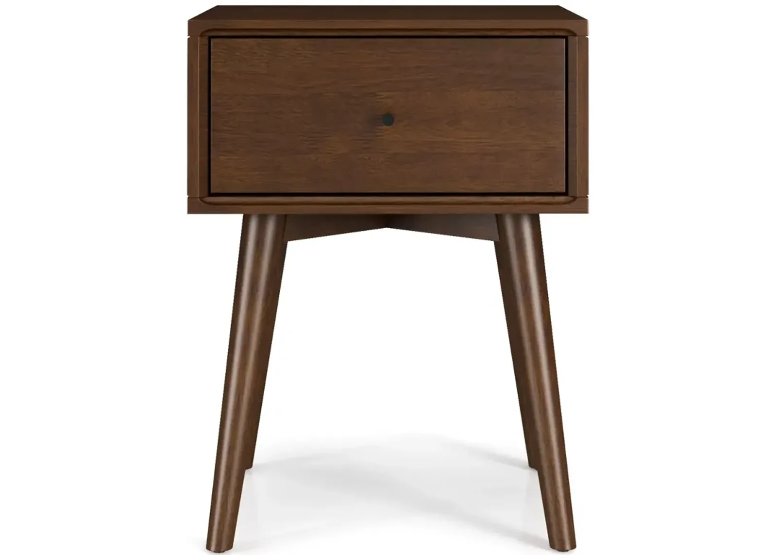 Hayes Solid Wood Night Stand (Walnut)