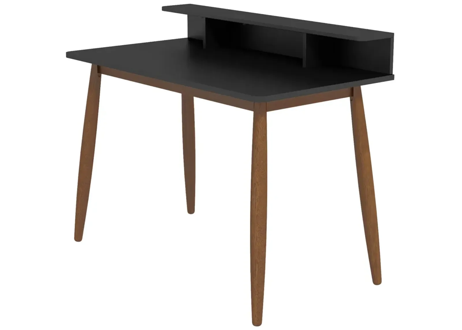 Times Home Office Desk Black Top