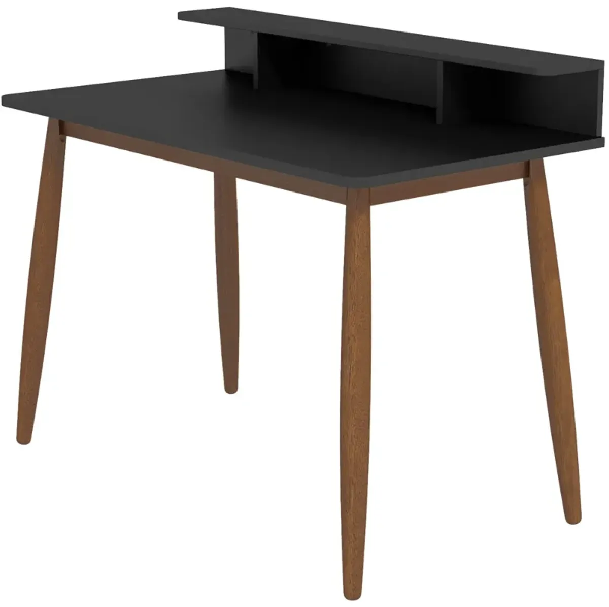 Times Home Office Desk Black Top