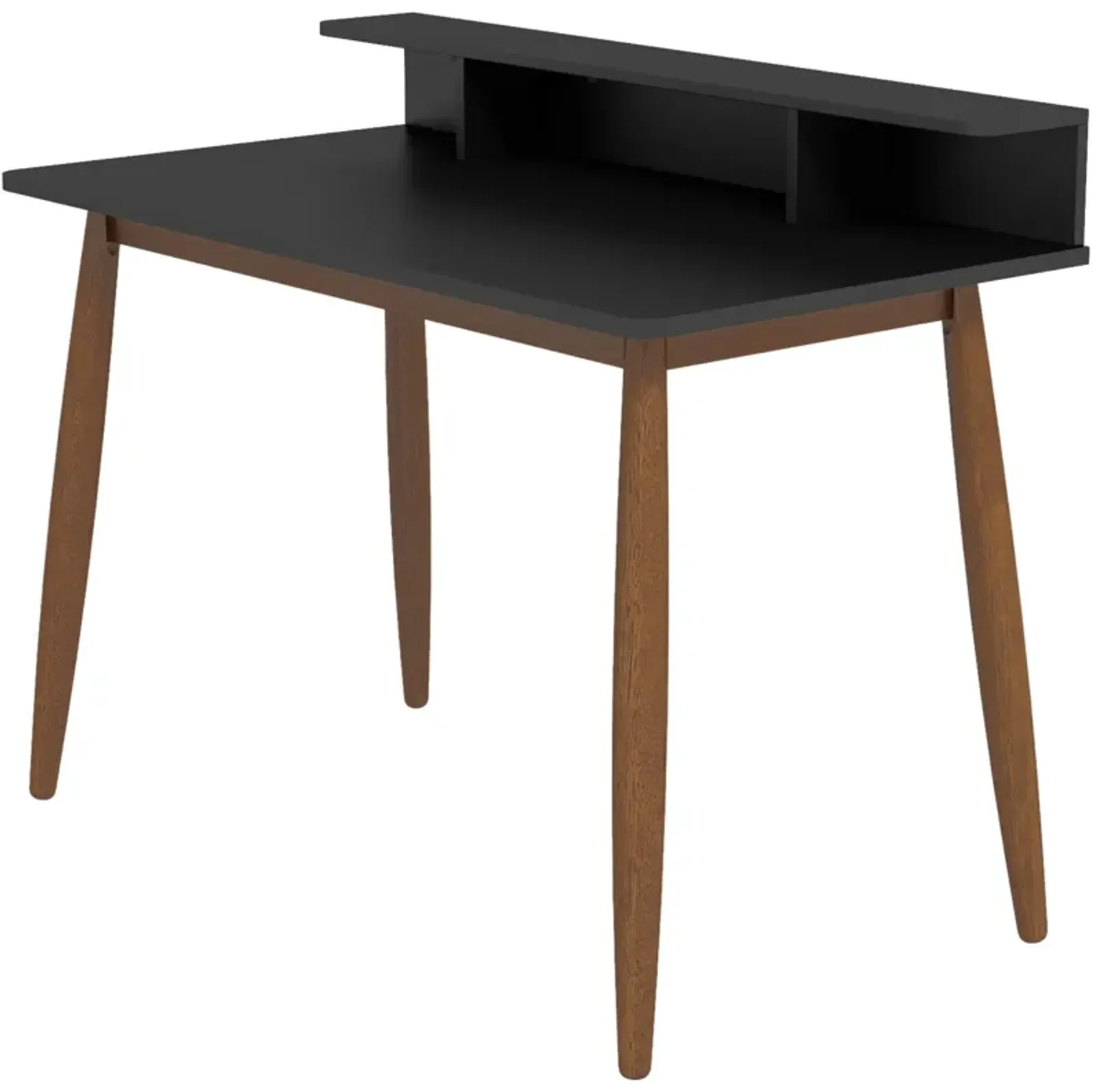 Times Home Office Desk Black Top