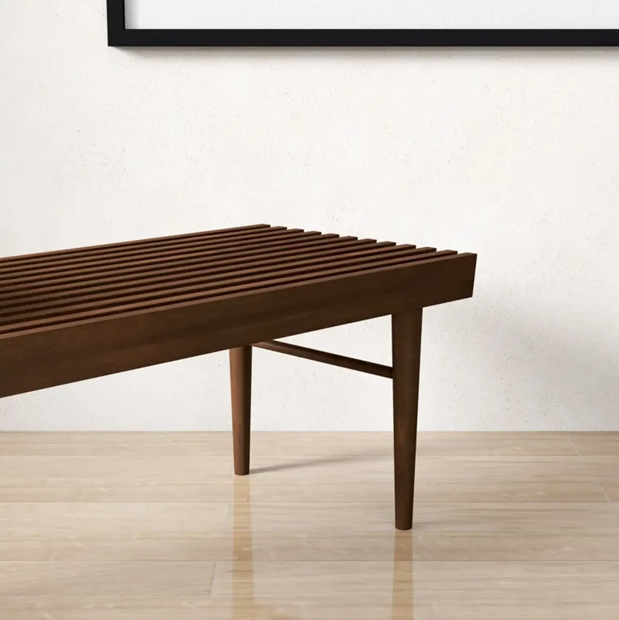 Somerset Mid Century Modern Bench Mid In Mod | Furniture.com