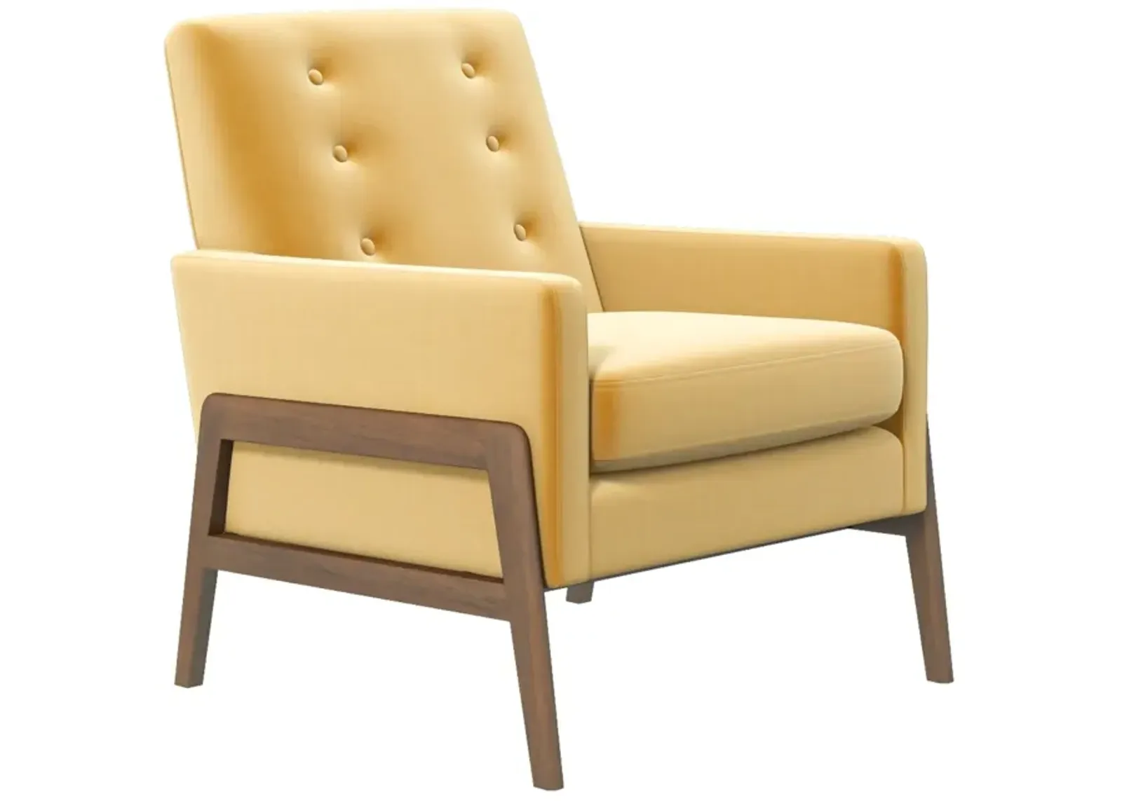 Stella Gold Velvet Lounge Chair