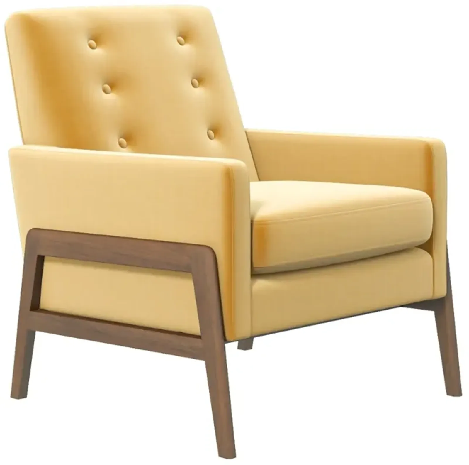 Stella Gold Velvet Lounge Chair