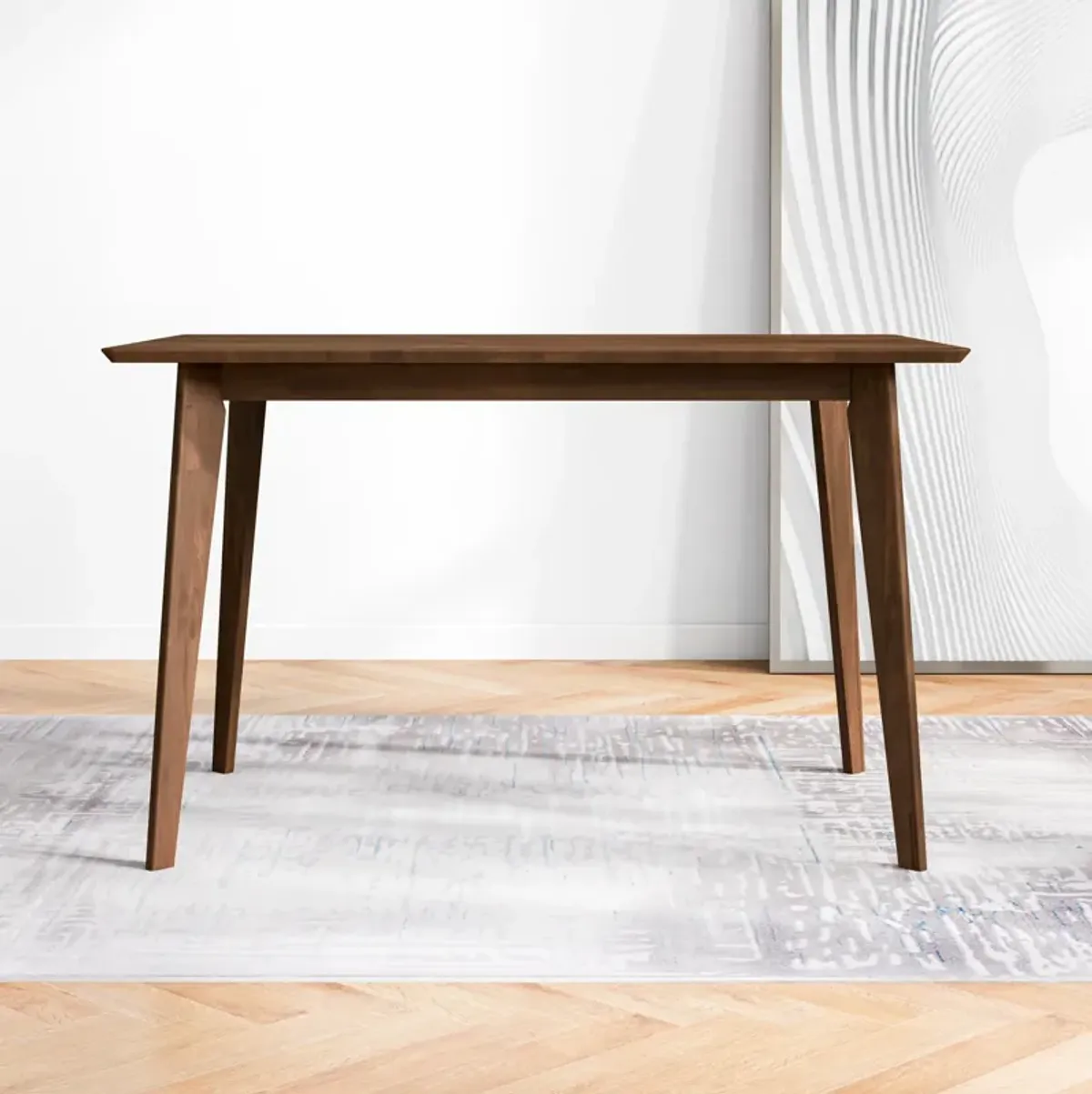 Abbott Walnut Small Dining Table