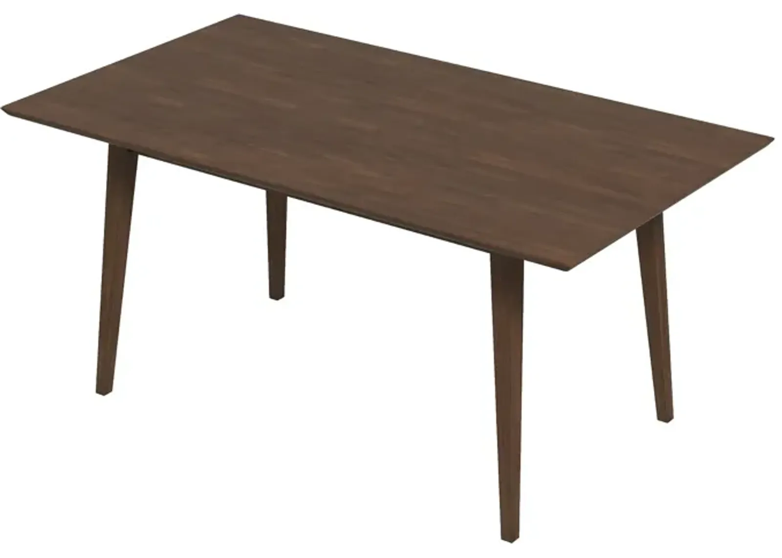 Adira Solid Wood Walnut Large Dining Table