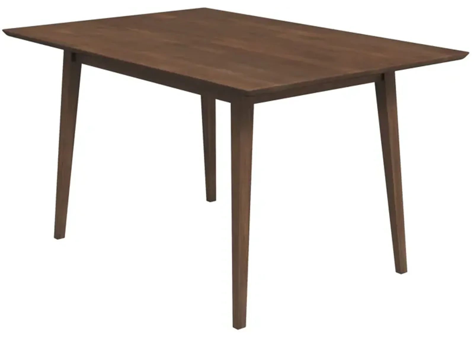 Adira Solid Wood Walnut Small Dining Table