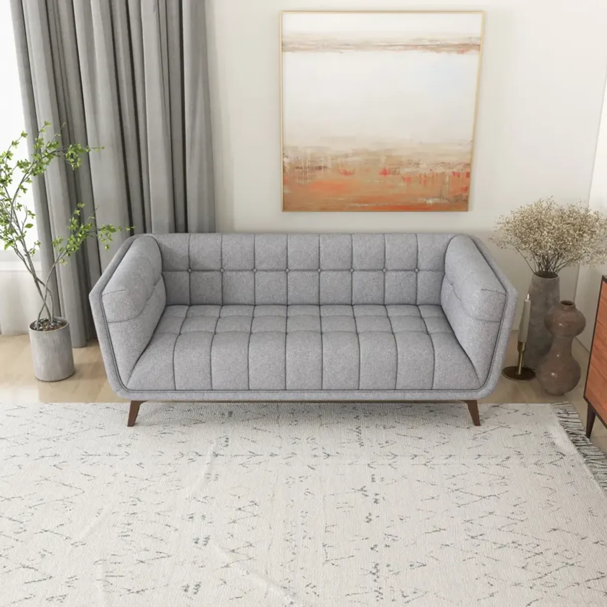 Kano 78" Sofa -  Light Grey