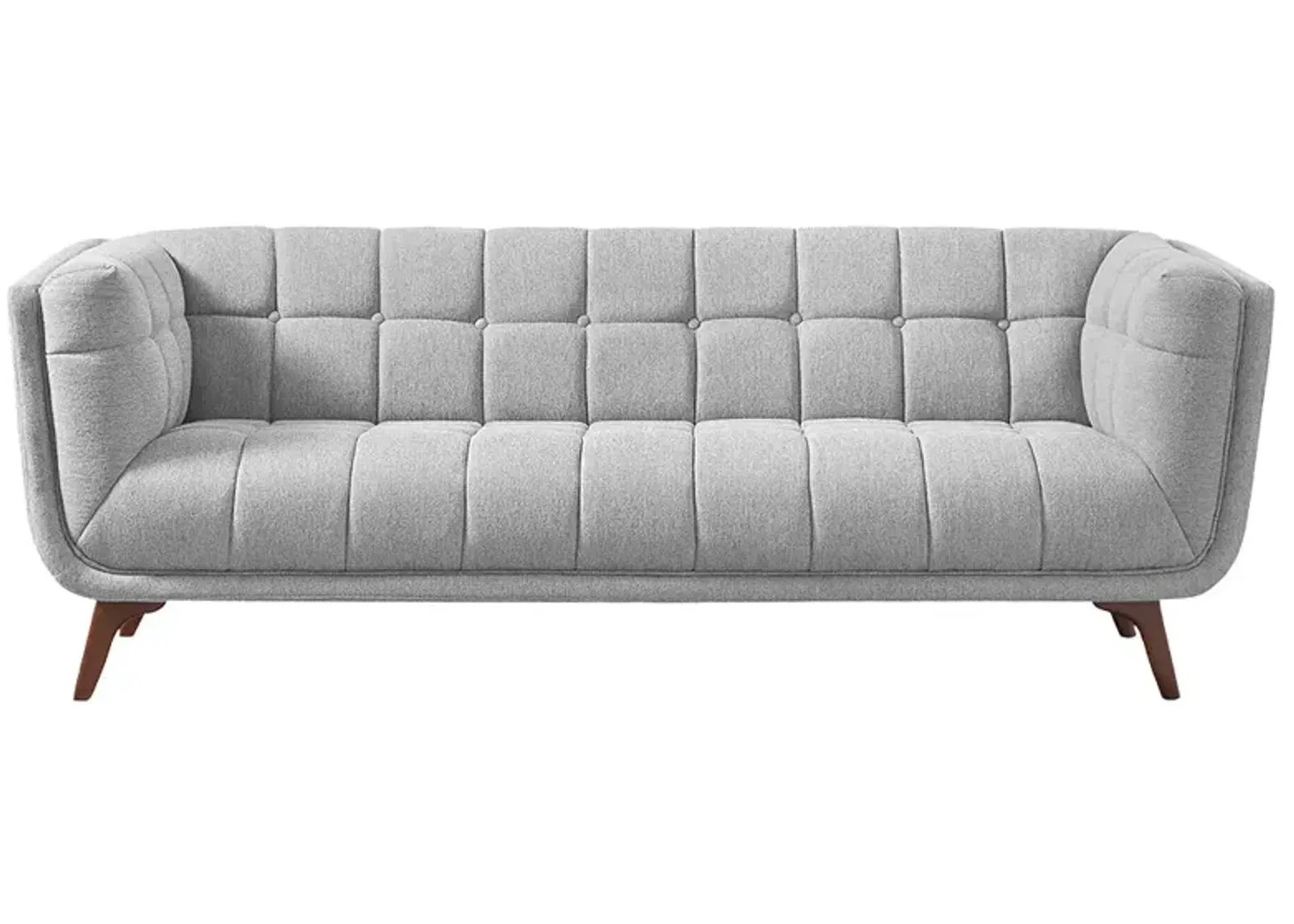 Kano Light Gray Linen Sofa