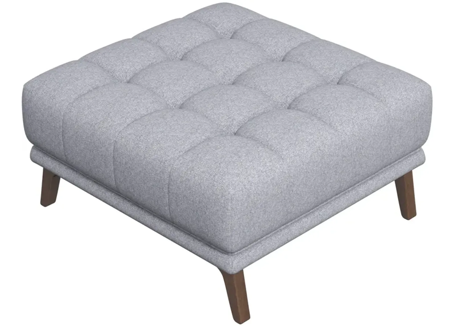 Kano Light Gray Ottoman