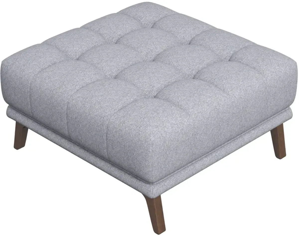 Kano Light Gray Ottoman