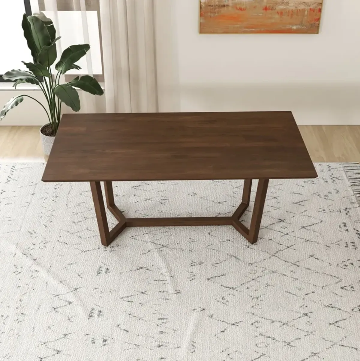 Rolda Walnut Dining Table