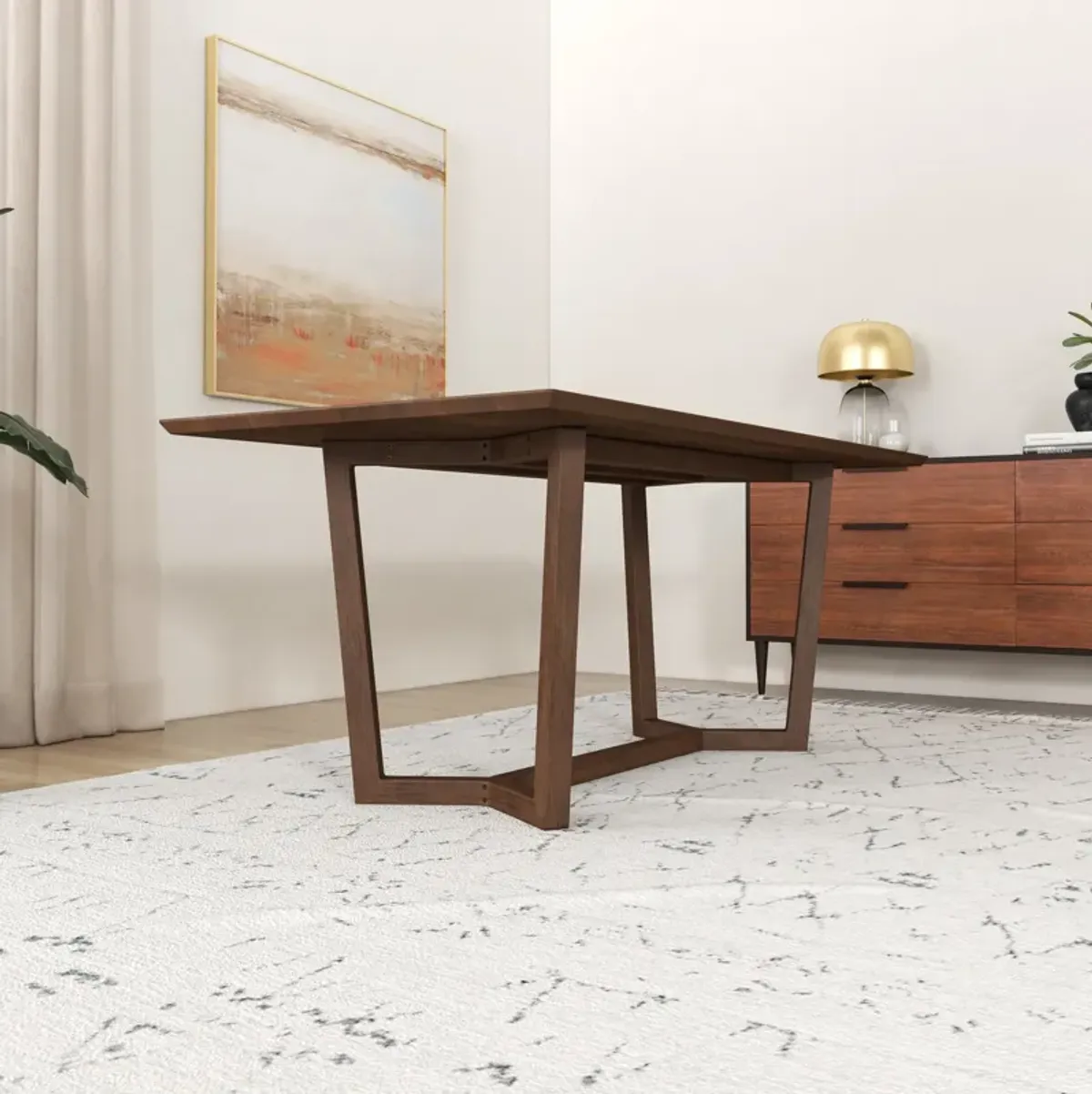 Rolda Walnut Dining Table