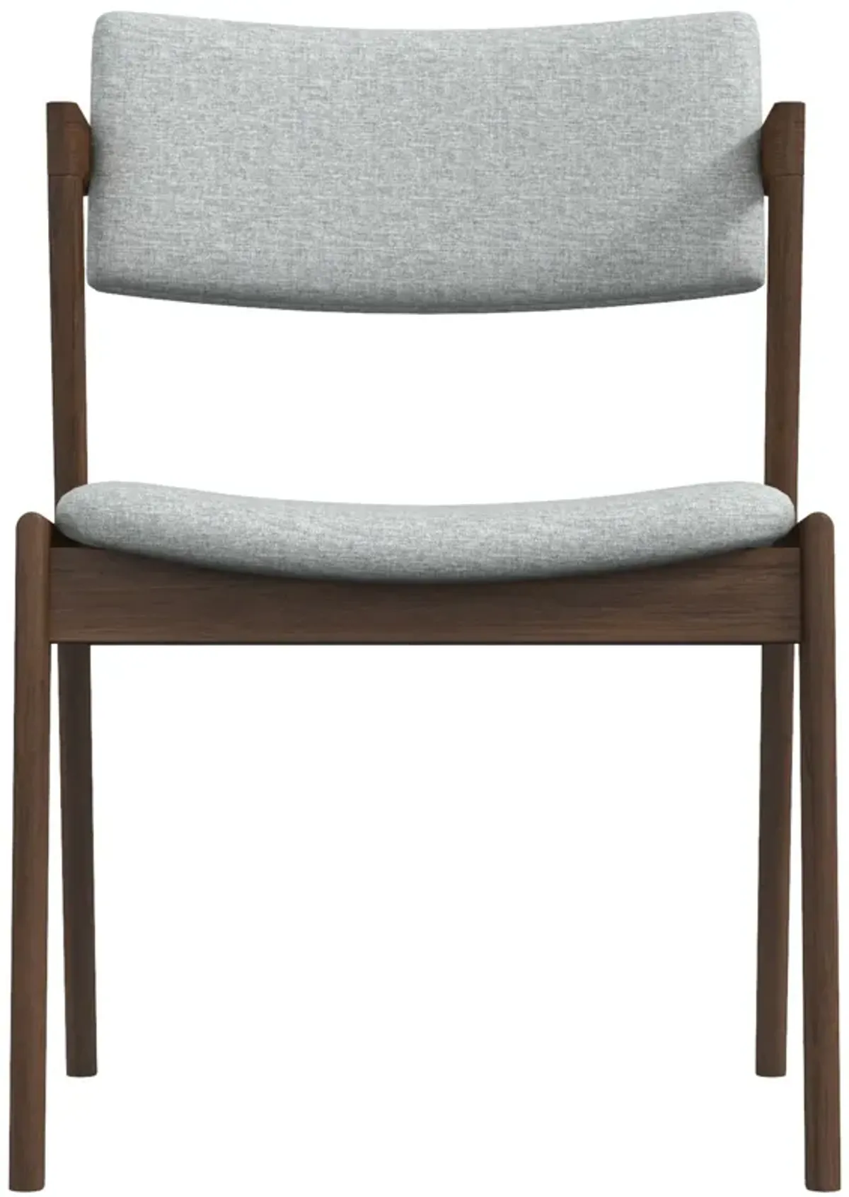 Ricco Light Grey Fabric Dining Chair  - Set of 2