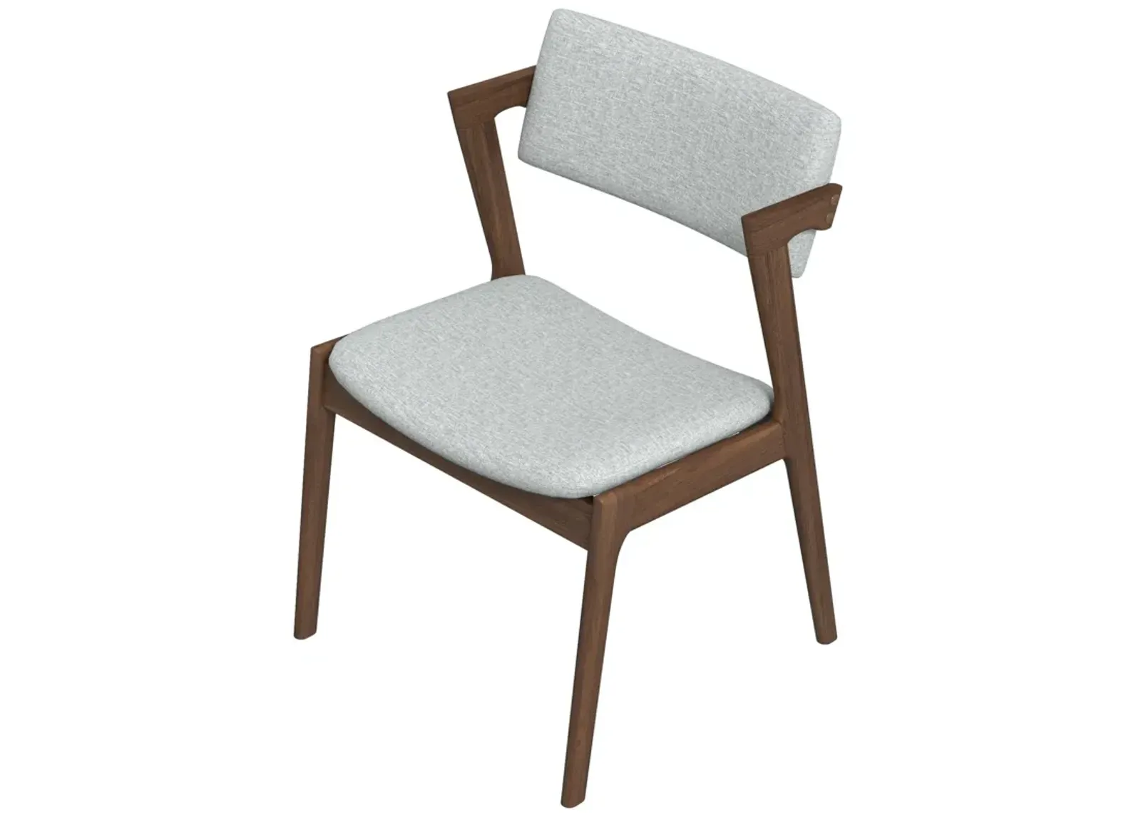 Ricco Dining Chair Light Grey Set of 2