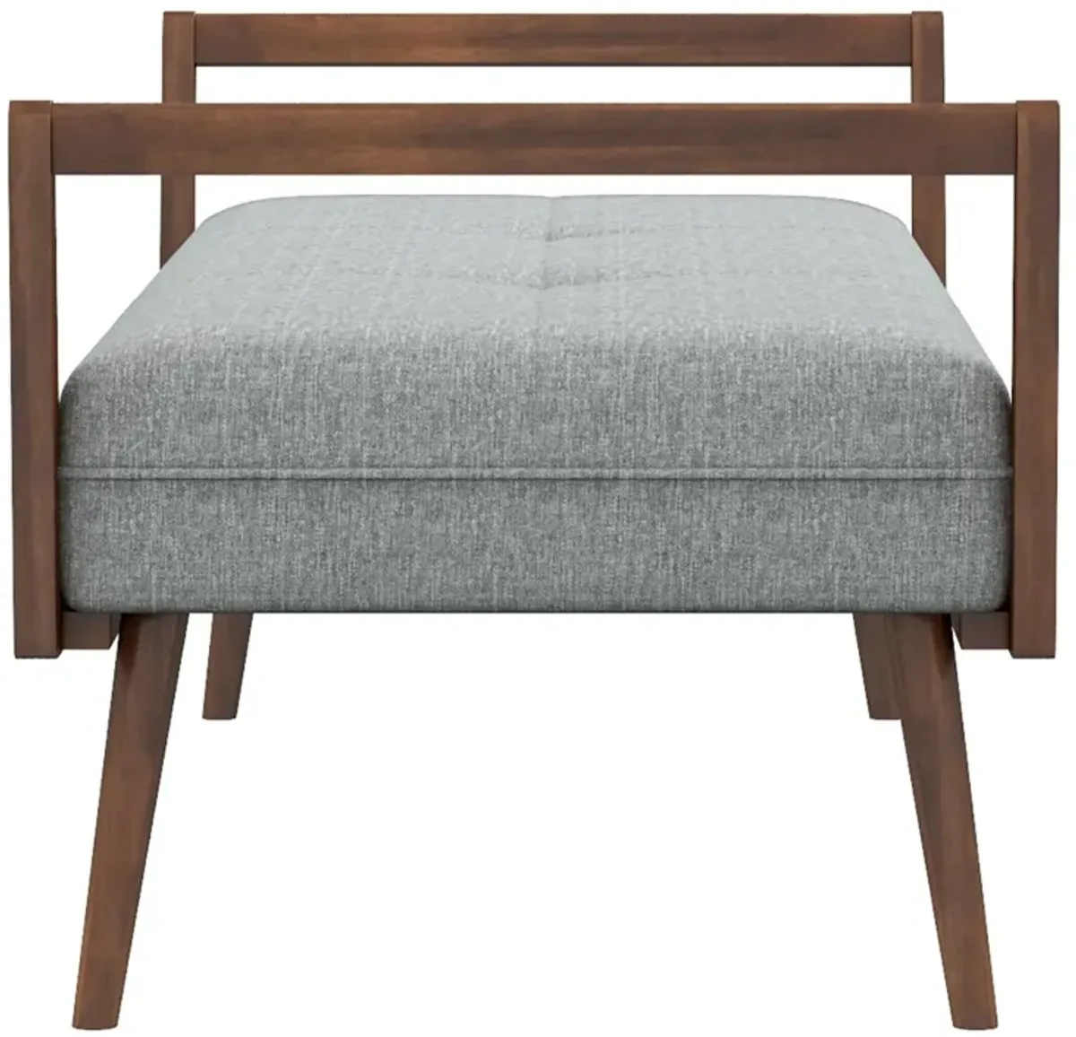 Dresden Bench Grey Fabric