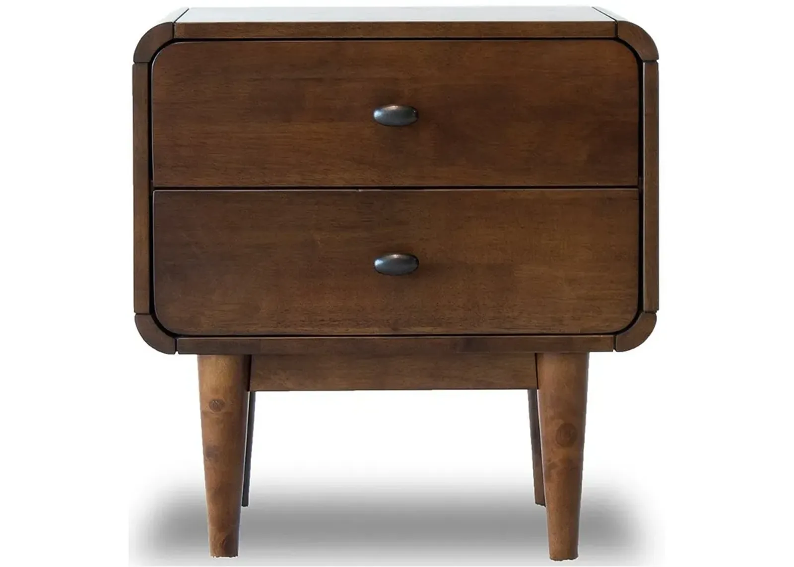 Stein Walnut Mid Century Modern Style Night Stand