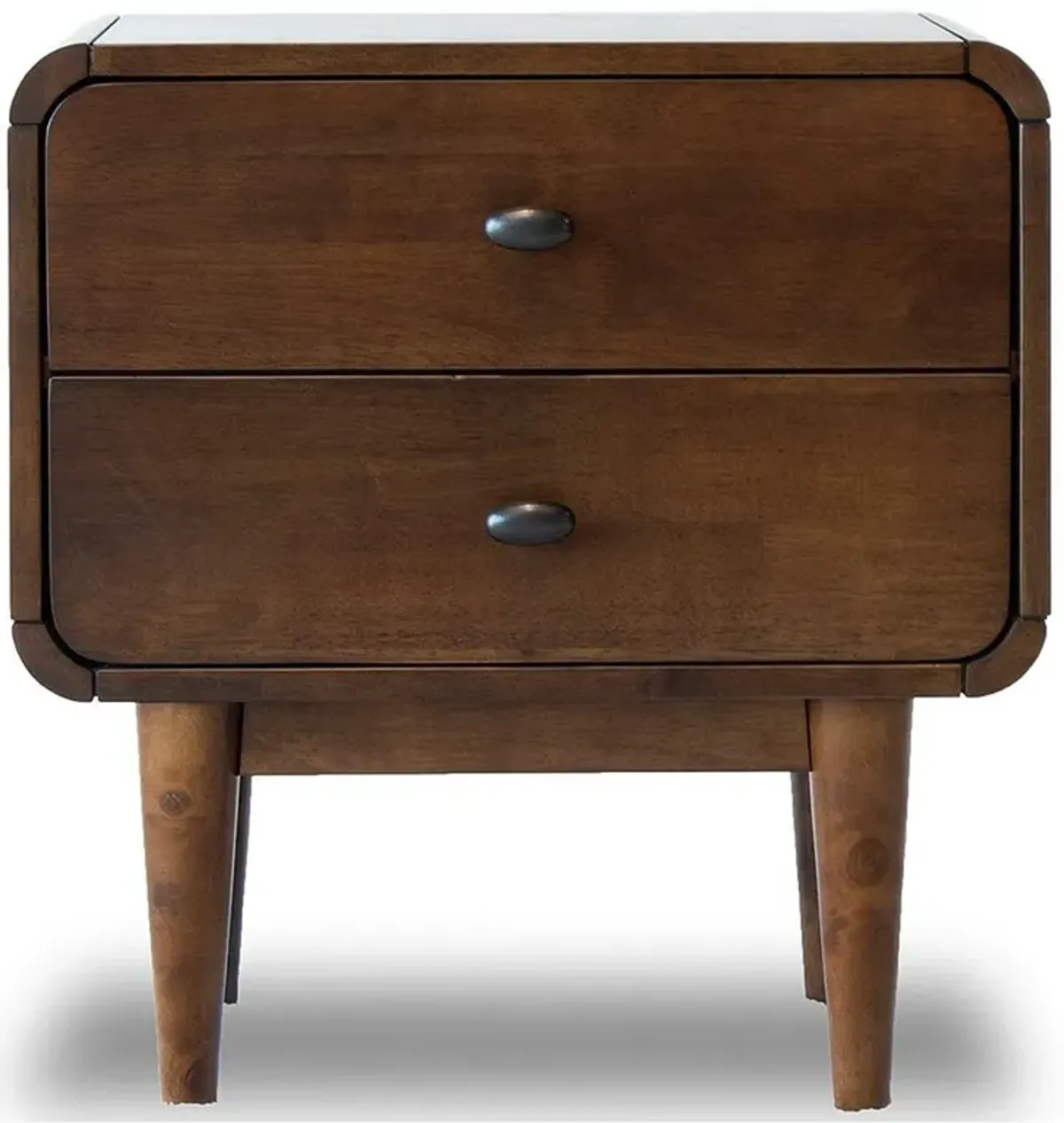 Stein Walnut Mid Century Modern Style Night Stand