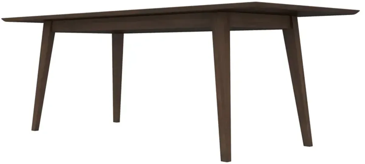 Adira Solid Wood Walnut XLarge Dining Table