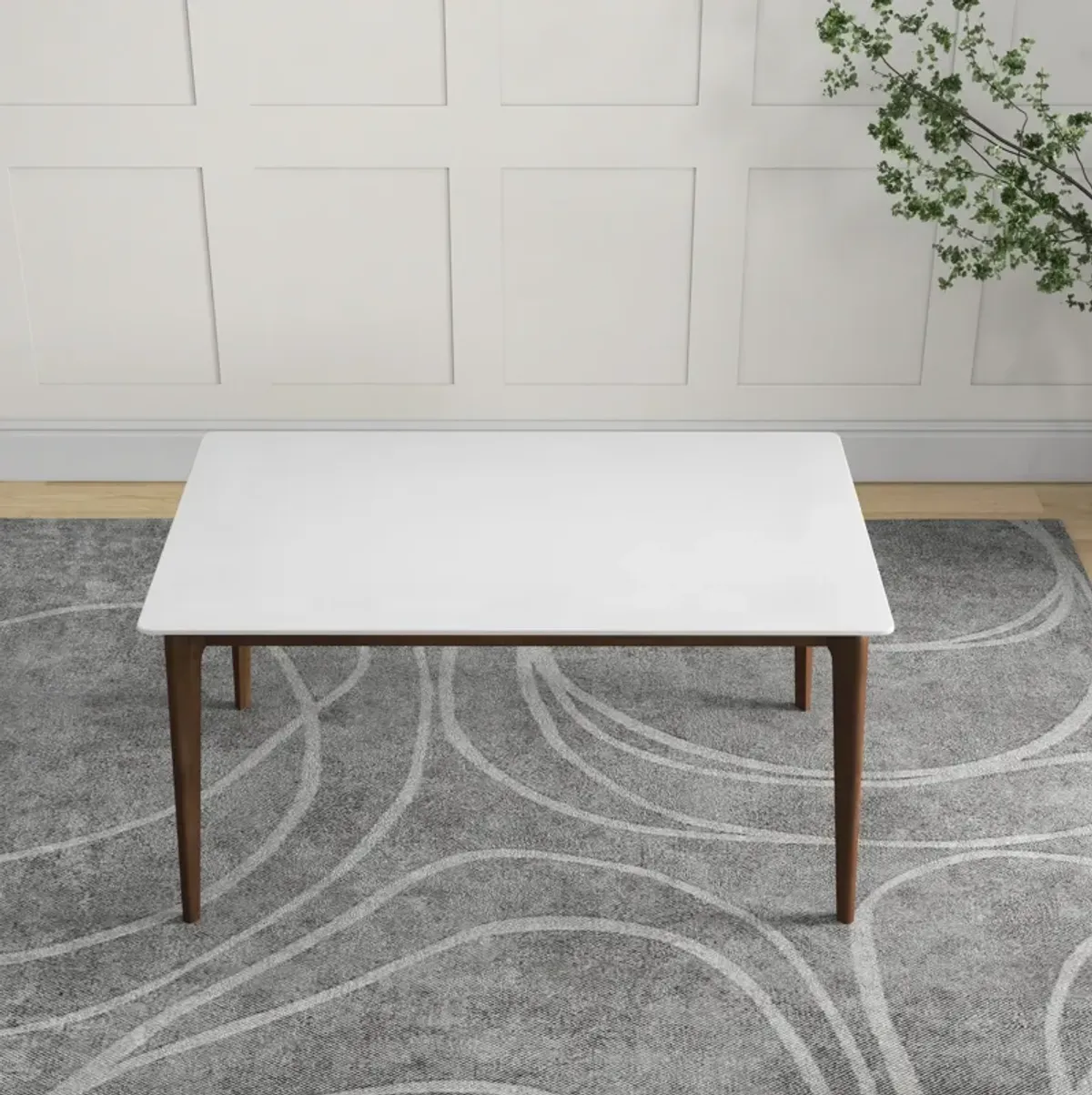 Selena White Dining Table