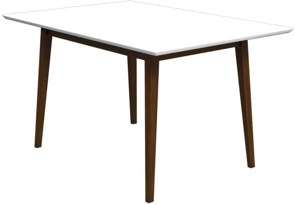 Alpine Small White Dining Table