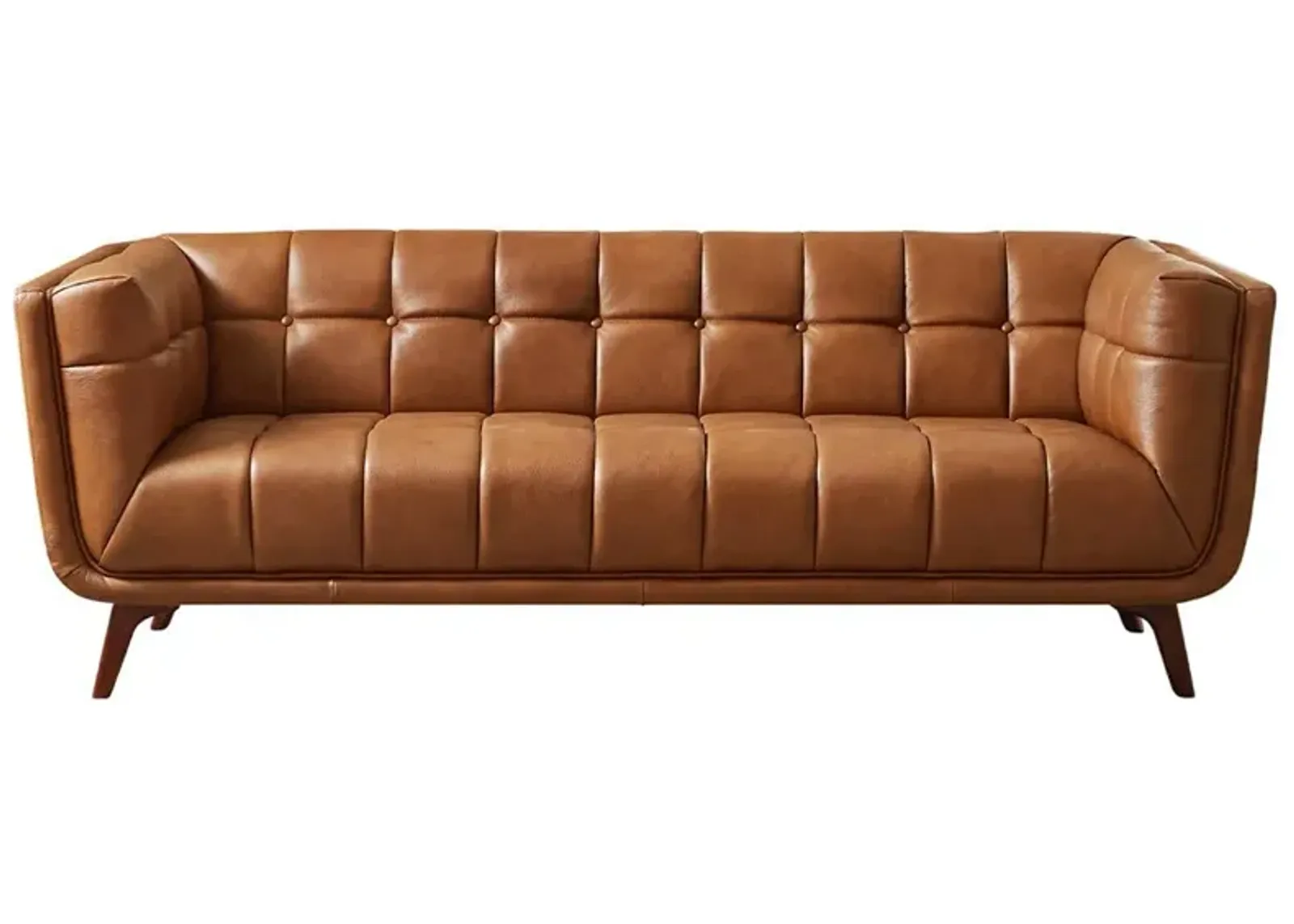 Kano Cognac Leather Large Sofa