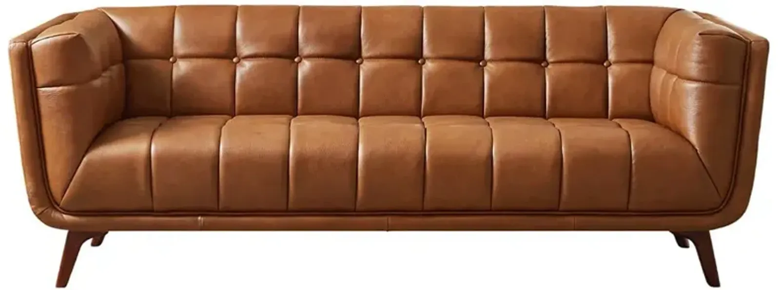 Kano Cognac Leather Large Sofa