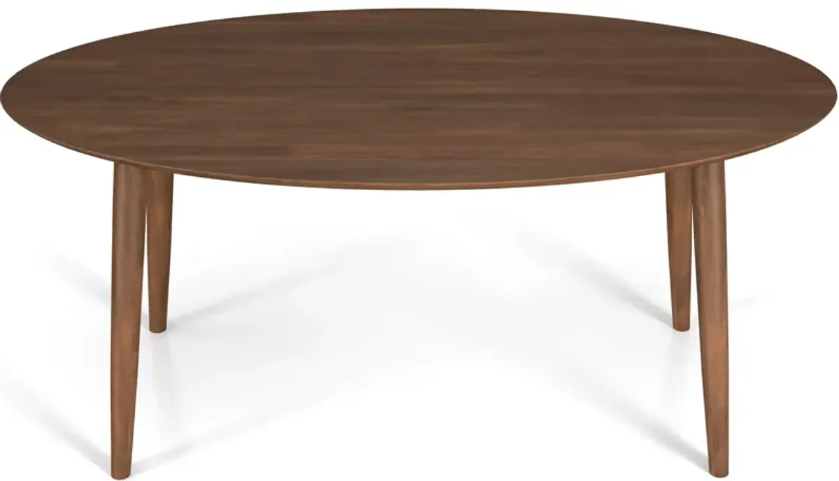 Rixos Oval Dining Table Walnut Top