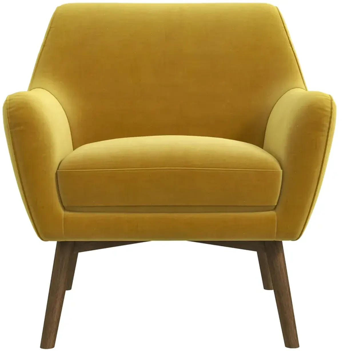 Penny Gold Velvet Armchair