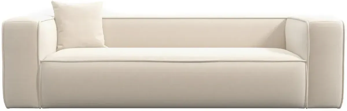 Barcelona Modern Cream Boucle Sofa